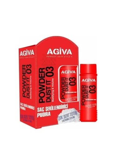 Agiva 03 Çok Sert Tutuş Saç Şekillendirici Saç Pudrası 20 G