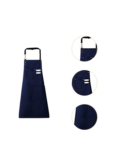 Homyl Şef Önlüğü Bahçe Ticari Mağaza Için Çok Amaçlı Mavi