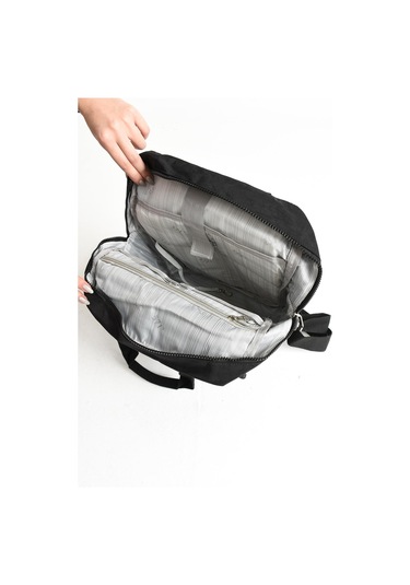 İki Fonksiyonlu Sırt Ve El Çantası Ultra Hafi Siyah Model:571-5h - Siyah