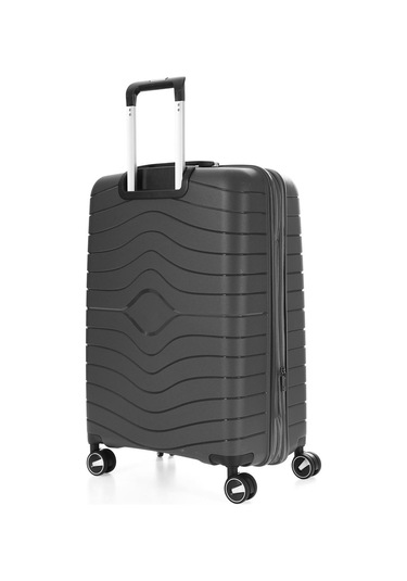 Ççs 5242 Polipropilen Körüklü Orta Boy Valiz-antrasit Antrasit