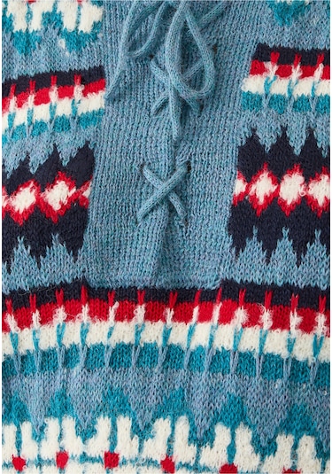 Mother Denim Bağcıklı Rahat Kazak Çok Renkli