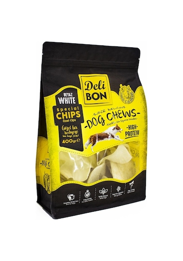 Delibon Dog Chews Cips Beyaz 400 G