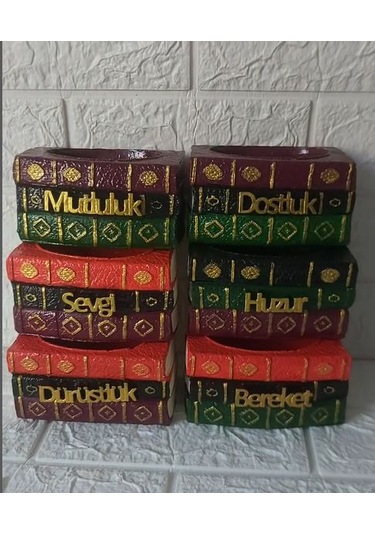 Kitap Saksı Küçük Üçlü