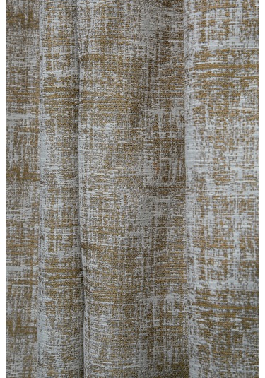 Bologna Halkalı Fon Perde Kahve 140x260 Kahverengi