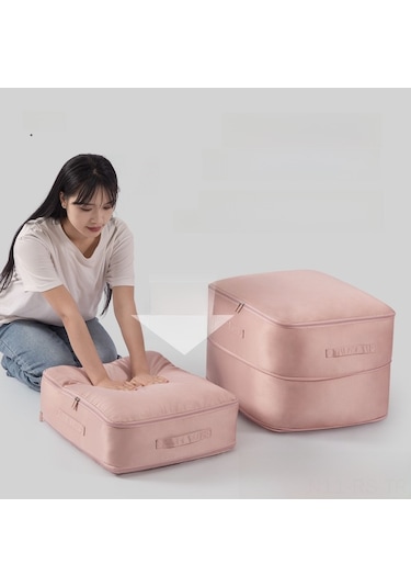 Reedark Küçük Odalar Ve Seyahat İçin Uygun, Kimyasız, Yüksek Dayanıklı, Kıyafet Ve Battaniye Saklama Torbası İyileştirilmiş Gri Orta Boy Diğer