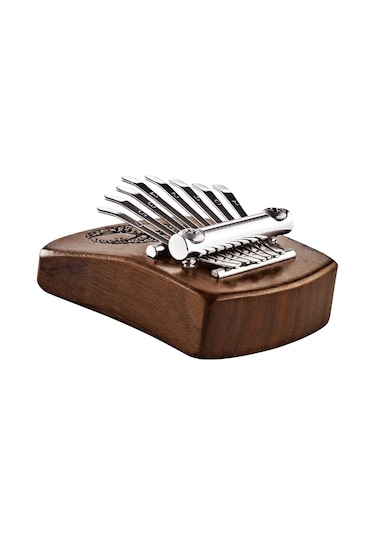 Meinl Sonic Energy Kl801tol Mini Solid Tree Of Life C Major 8 Note Kalimba Black Walnut