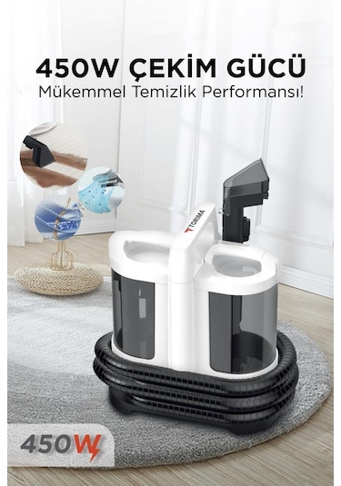 Torima V22B Koltuk Ve Halı Yıkama Makinesi Cam Temizleme Leke Çıkartma Makinesi