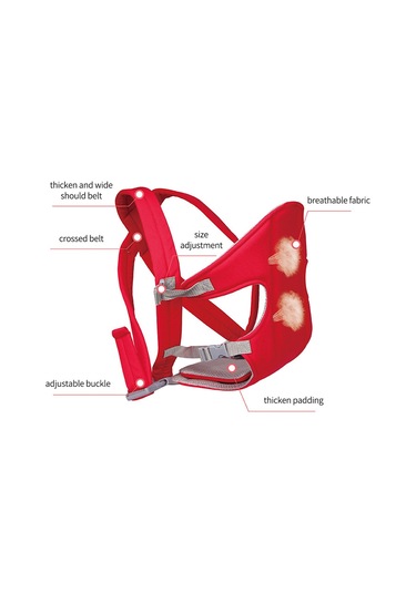 Hallow-ergonomik Bebek Taşıyıcı Tutucu 3-16 Ay Facing-in Ön Koyu Mavi
