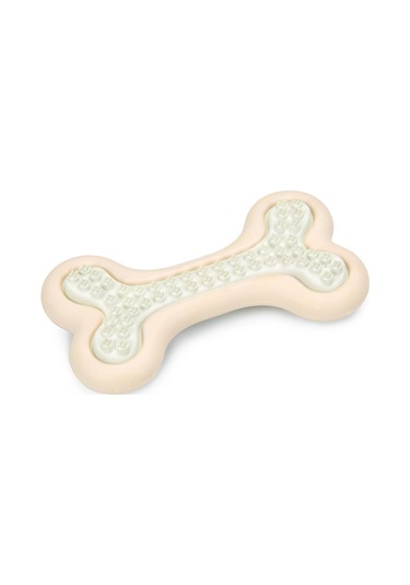 Beeztees Yavru Köpek Diş Oyuncağı, İçi Dolu Halka, Kauçuk, Pembe, 10cm