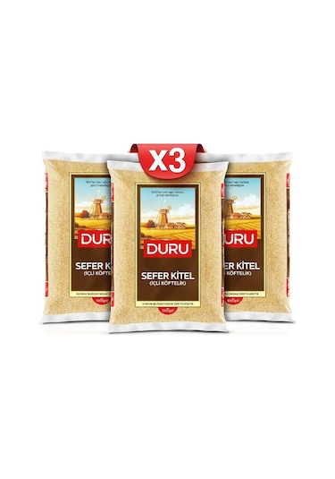 Duru 3'lü Sefer Kitel Bulgur İçli Köftelik 1 Kg