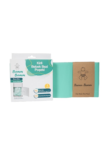 Bamm Bamm Kokulu Bebek Bezi Atık Poşeti 495 Bez Kapasiteli