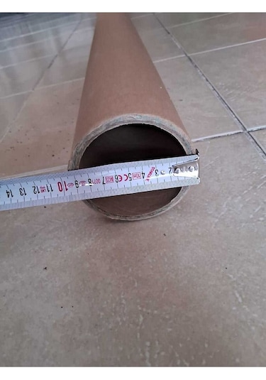 5 Adet Karton Masura Karton Rulo Boy 1 Metre İç Çap 9 Cm Silindir Kutu Postüp Rulo
