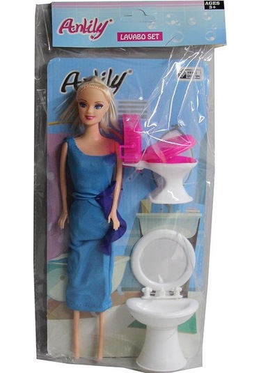 Poşette Klozetli Bebek