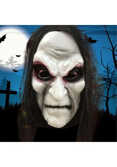 Jl Korkunç Zombi Maskesi Cadılar Bayramı Partisi Korku Hayalet