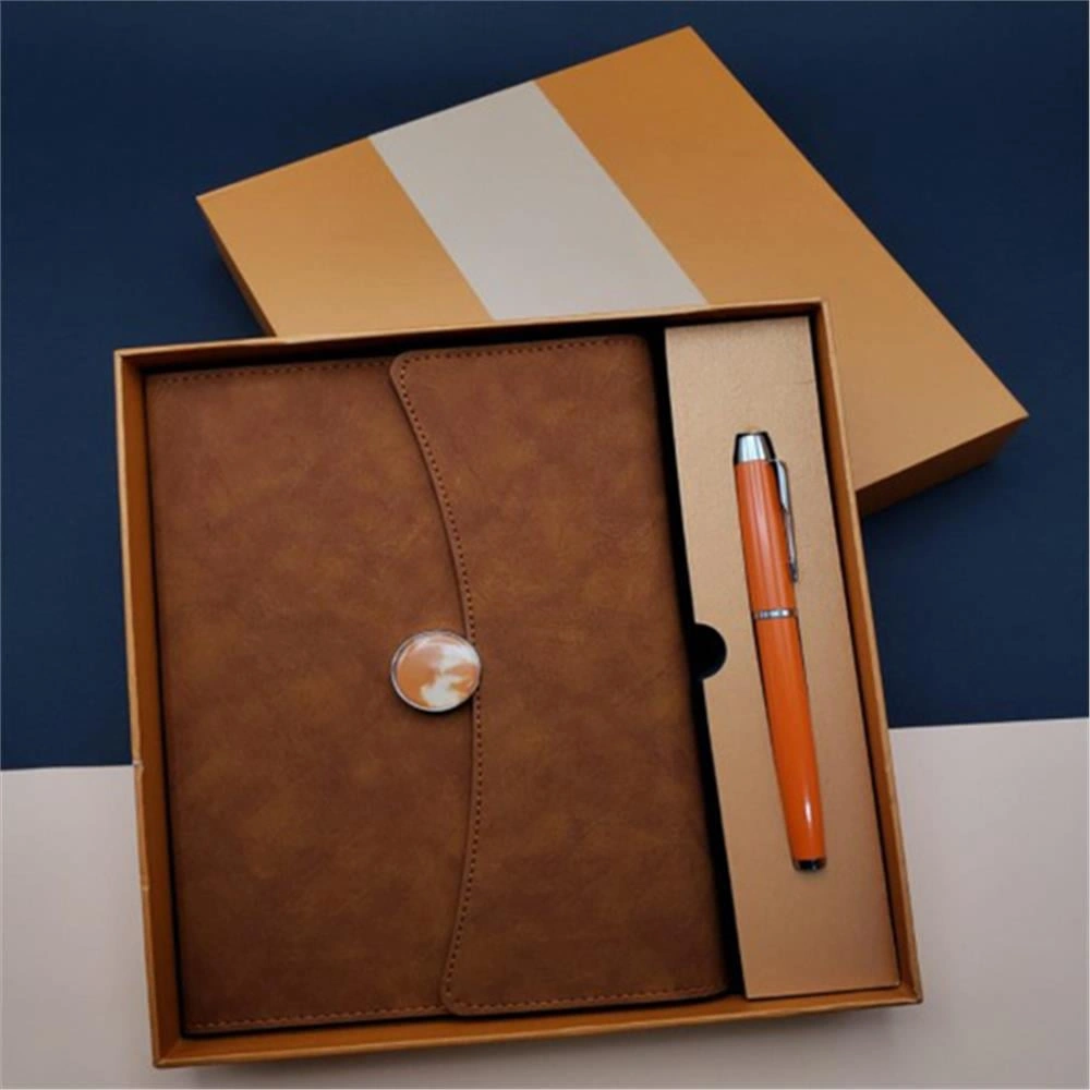 Kişiye Özel Vip Defter Kalem Set Turuncu