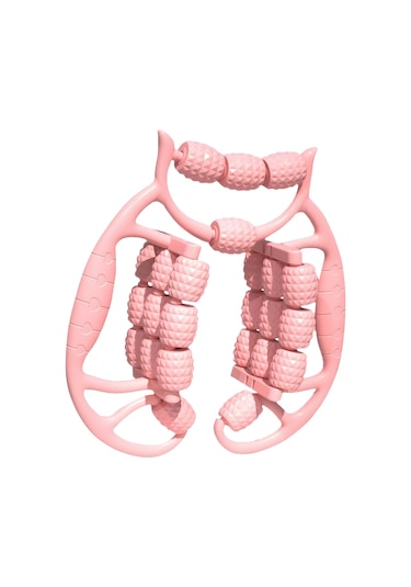Padalink "24 Tekerlekli Profesyonel Masaj Aleti - Bacak, Kol Ve Boyun Kaslarını Rahatlatır" Pembe