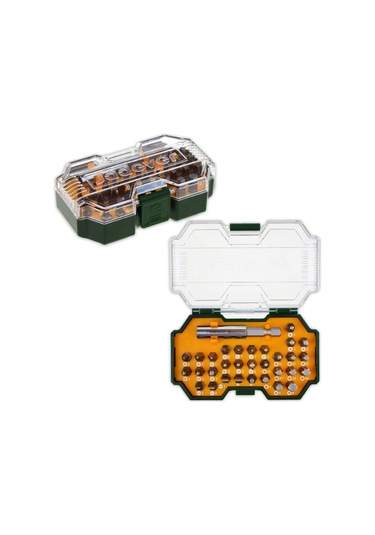 Jadever 32 Parça Tornavida Uç Seti, Şeffaf Kapaklı Muhafaza Kutusu