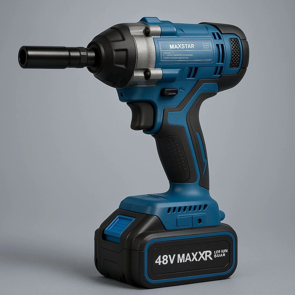 Maxstar Çok Işlevli Kömürsüz 48 V 5 Ah Çift Akülü Lion Çantalı