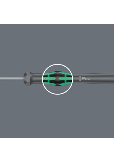 Wera 05118145001 2072 Kraftform Micro Tornavida, Microstix Vidala