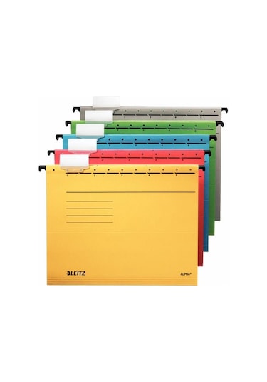 Leitz 1984-55 Yeşil Telli Askılı Dosya