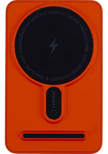 Magsafe Powerbank Skinarma Spunk Wireless Şarj Ve Pd Hızlı Şarj Özellikli 15w 5000mah Turuncu