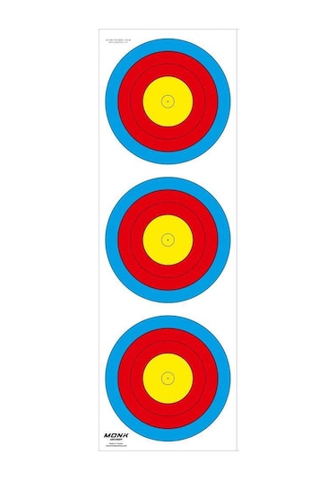Monk Hedef Kağıdı 3x20 Cm Spot Cp 10'lu Paket