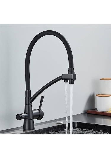 Boheme Siyah Arıtmalı Eviye Bataryası Siyah