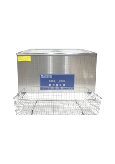 Thermomac Ultrasonik Temizleyici Banyo Yıkama Cihazı Sepetli 22 L