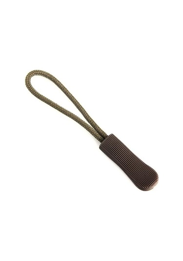 Kahve 20 Adet Fermuar Çekme Çektirme Ucu Fit Halat Etiketi Yedek Klip Kırık Toka Sabitleyici Zip Kablosu Tab Seyahat Çantası Bavul Çadır Sırt Çantası