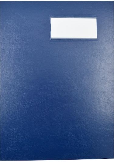 Önder Cilt Bezi Kapaklı 16 Lı İmza Dosyası Lacivert (7121-6)