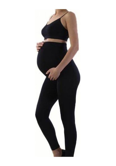 Kota 4073 Hamile Kadın Taytı Uzun Bayan Penye Pamuklu Tayt