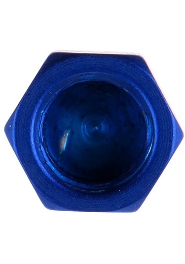 Homyl Baitcasting Makarası Vidalı Somun Mavi-sol-el