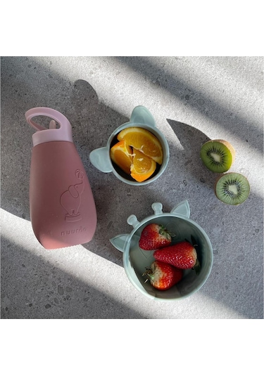 Nuuroo Pax Silikon Pipetli Suluk Mahogany Pembe 350 Ml