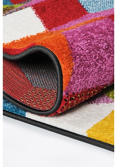 Konfor Halı Konfor Anaokulu Kreş Oyun Halısı Renkli Dokuma Çocuk Halısı 6875