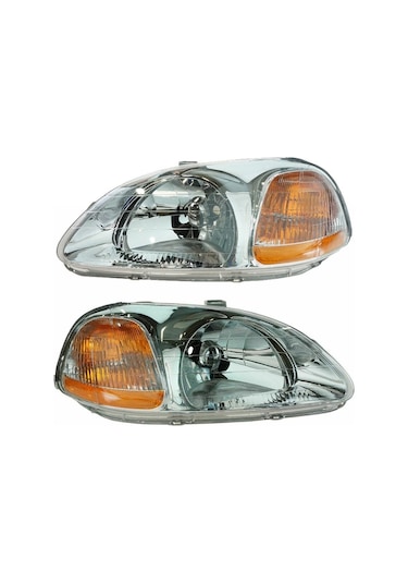 Honda Civic Uyumlu Ön Far Lambası Usdm Model 1999 / 2001