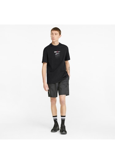 Puma Rad/cal Graphıc Erkek Tişört 671575 01 SIYAH