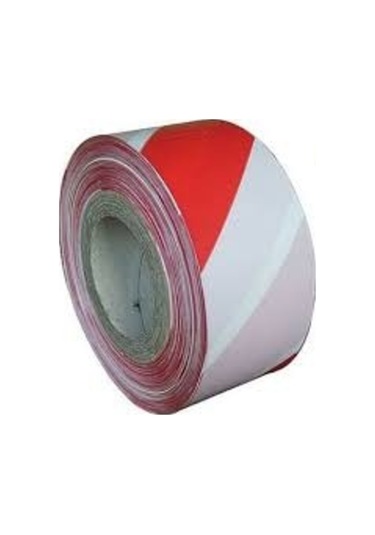 Ikaz Şeridi Kırmızı Beyaz (500 Mt)