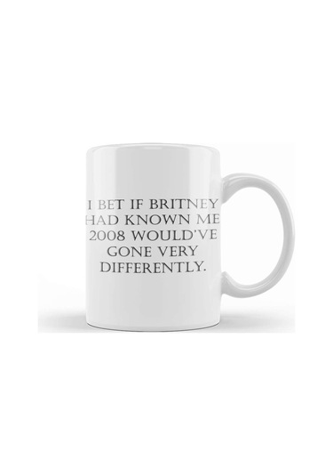 Britney Brag Kupa Bardak Porselen Karışık