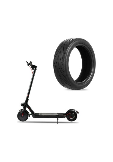 Mufunye 60/70-6.5 Elektrikli Scooter İçsiz Lastik Kalınlaşmak Patlamaya Dayanıklı Lastik Değiştirme Ninebot G30 Elektrikli Scooter İçin Şişirme Olmadan