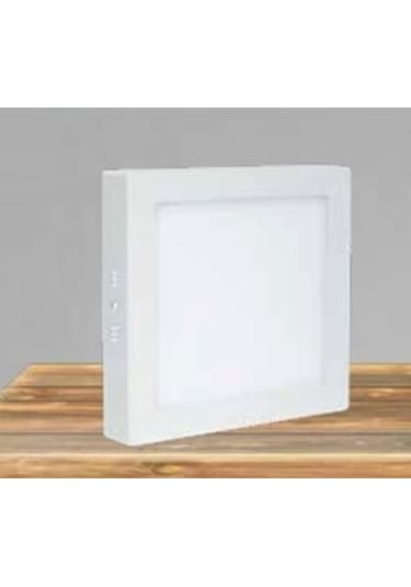 24 Watt Günışığı Sıva Üstü Kare Led  Panel Aydınlatma Armatür Beyaz