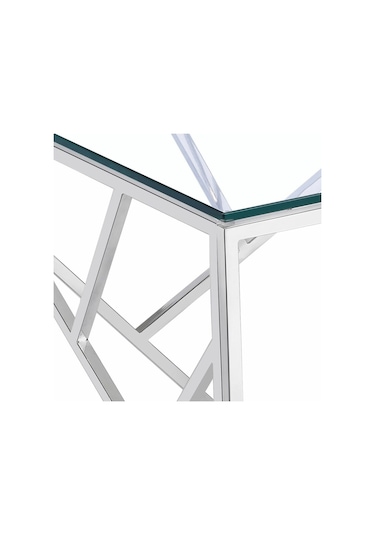 Renna Paslanmaz Metal Yan Sehpa