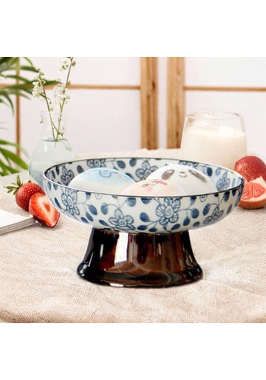 Suntek Tatlı Aperatif Tepsisi Masa Dekoru Yuvarlak-yaprak