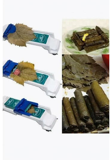 Thentech Otomatik Yaprak Sarma Makinesi Kolay Pratik Üç Hamlede Pratik Asma Sarma Makinasi Sarma Aleti Diğer