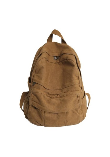 Yeni Moda Üniversite Öğrencisi Vintage Kadın Sırt Çantası Tuval Kadın Dizüstü Bilgisayar Çantası Seyahat Bayan Sırt Çantaları Black Siyah