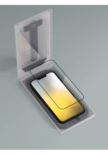 Commo  iPhone Uyumlu 15 Pro İçin Aplikatörlü Koruyucu Cam, 2 Adet 234689789