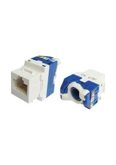 Teldata Tld-utp180 Cat6 180 Utp Keystone Jack 10 Lu Paket Legrand Type
