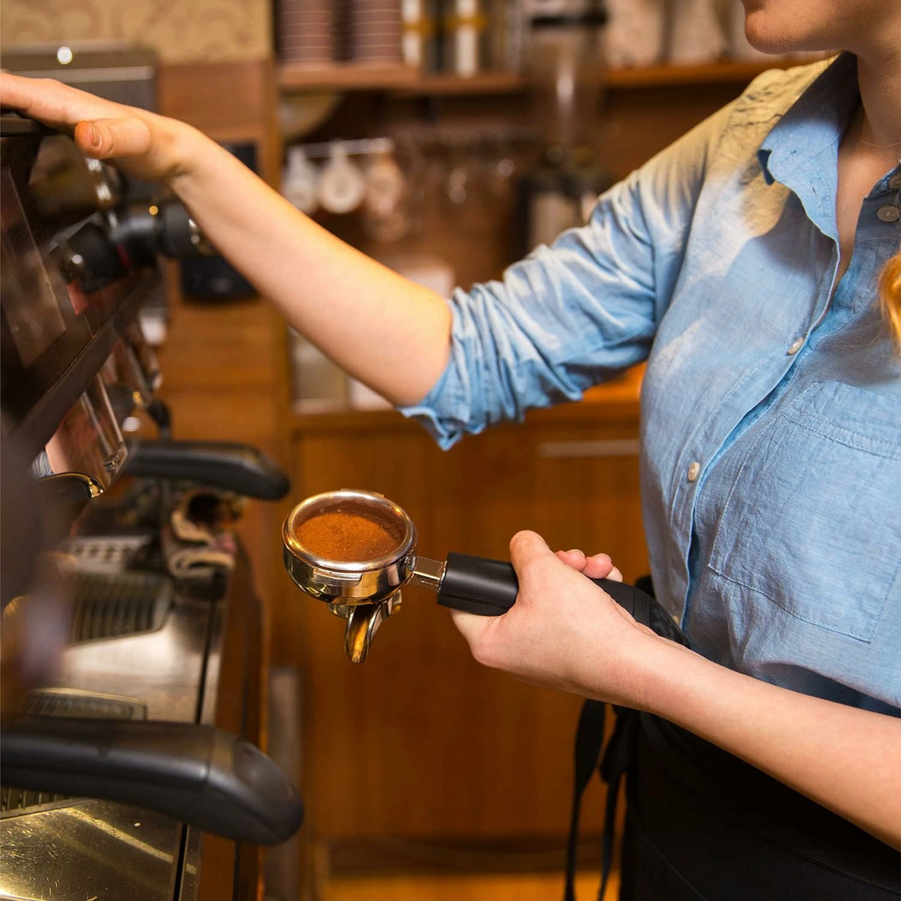 Geeksen Stainless Steel Espresso Çekirdek Karıştırıcı - Ergonomik Tutuş, Eşit Dağılım, Anti-splash, Filtre Kahve Aracı Çok Renkli