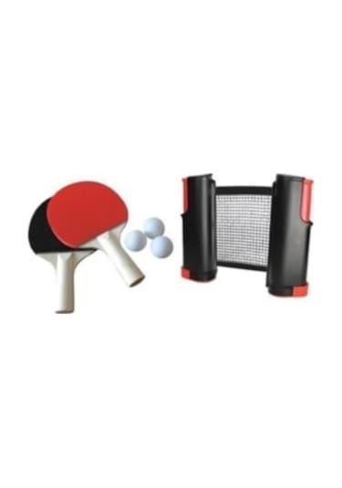 Açılır Kapanır Ayarlı Masa Tenisi 2 Raket 3 Top File Set