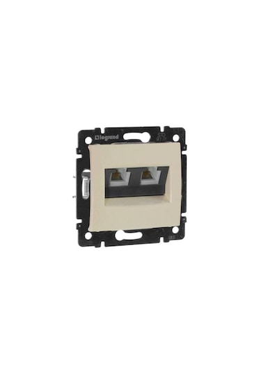 774339-valena Telefon Prizi R11 4 Kontak -2 Çıkış Bej