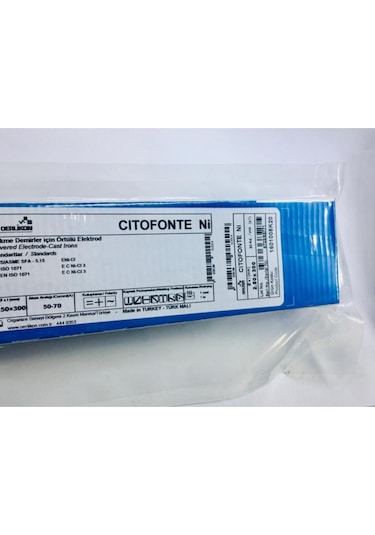 Oerlikon Citofonte Mo 2,5x300 Mm Pik Döküm Kaynağı Elektrodu 50 Adet